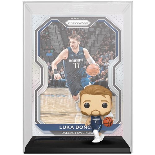 Luka Doncic Trading Card With Case