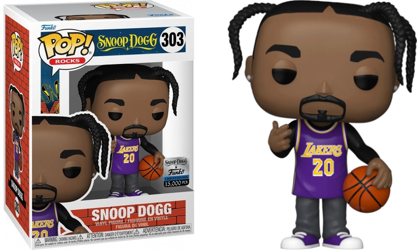 Snoop Dogg With Lakers Jersey Funko Shop Exclusive