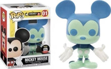 Load image into Gallery viewer, Mickey Blue &amp; Green 90 Years Funko Shop Exclusive *Not Mint*
