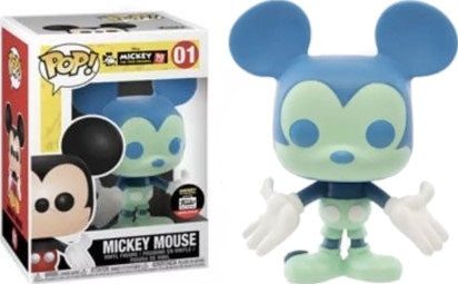 Mickey Blue & Green 90 Years Funko Shop Exclusive *Not Mint*